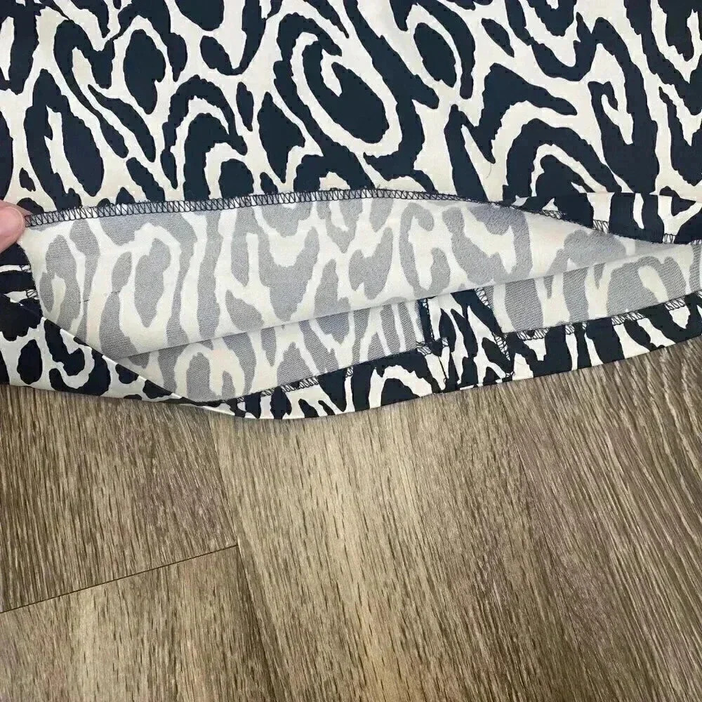 Womens AGB Black and White Dress - 4P - Picture 6 of 12